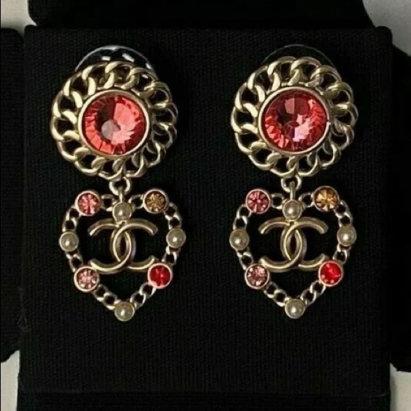 CHANEL Jewelry - Beautiful 2020 Chanel heart earrings